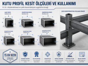 Kutu Profil Nedir? Ölçü, Kalite ve Kullanım Alanları